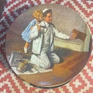 Norman Rockwell Decorative Plate
